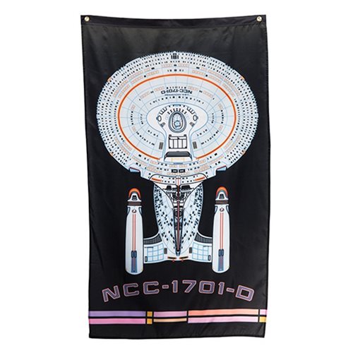 Star Trek: The Next Generation Enterprise NCC-1701 D Banner 