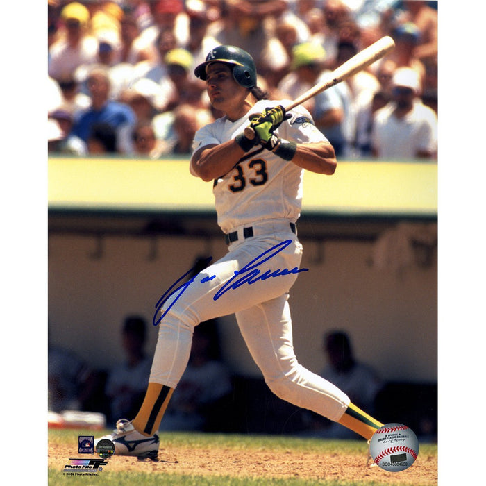 Jose Canseco Signed Swing 8x10 Photo