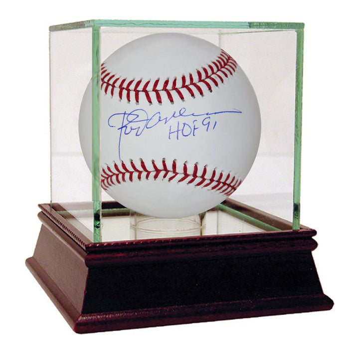 Rod Carew MLB Baseball w/ "HOF" Insc.