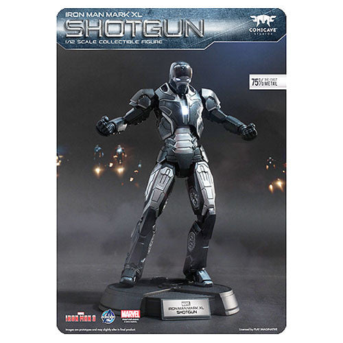 Iron Man 3 Mk XL Die-Cast Metal Light-Up Action Figure      