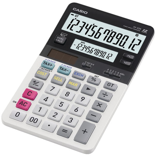 DUAL DISPLAY COMPACT CALC