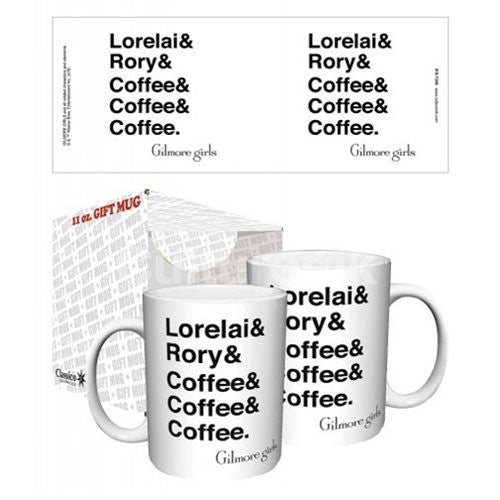 Gilmore Girls Lorelai and Rory and Coffee 11 oz. Mug        