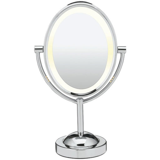 DBL SIDE LGHT OVAL MIRROR