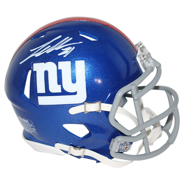 Landon Collins Signed New York Giants Speed Mini Helmet