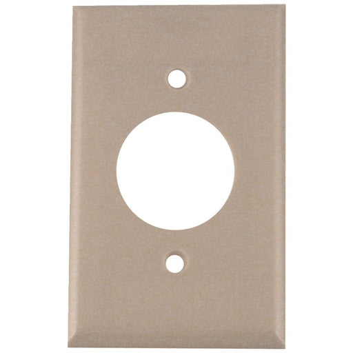 SINGLE FLUSH WALL PLATE