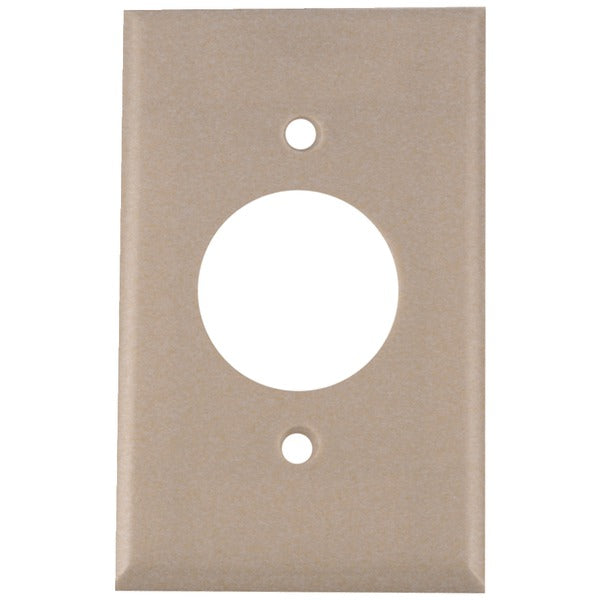 SINGLE FLUSH WALL PLATE