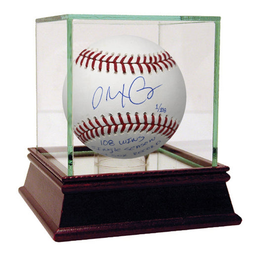 Alex Cora Signed MLB Baseball w/ "108 Win Single Season Red Sox Record" Insc (L/E 108)
