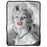 Marilyn Monroe Red Lips Fleece Throw Blanket                