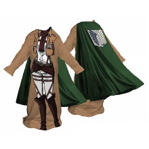 Attack on Titan Survey Corps Female Snuggler Blanket        