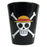 One Piece Straw Hat Pirates Jolly Roger Shot Glass          