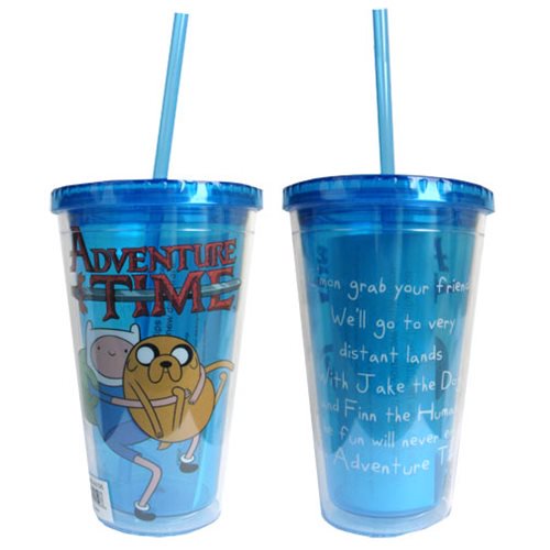 Adventure Time Intro Song Travel Cup                        