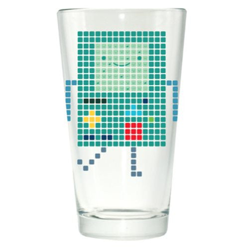 Adventure Time BMO Pixel Pint Glass                         