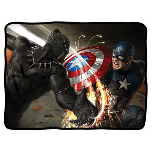 Captain America: Civil War Fleece Blanket                   