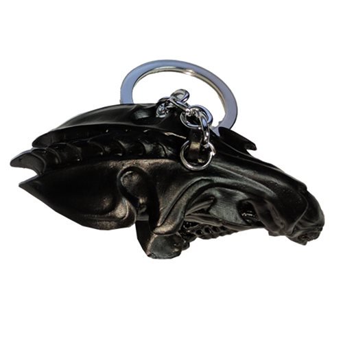 Aliens Queen Head Key Chain                                 