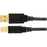 CABLE USB MALE A-B 6'