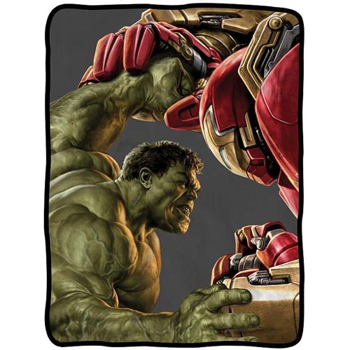 Avengers: Age of Ultron Hulkbuster Close Fight Blanket      