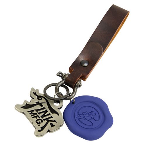 BioShock Shock Jockey Wax Seal Key Chain                    