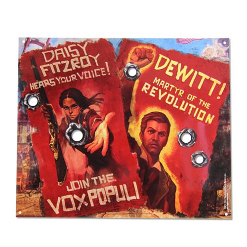 Bioshock Vox Revolution Tin Sign                            