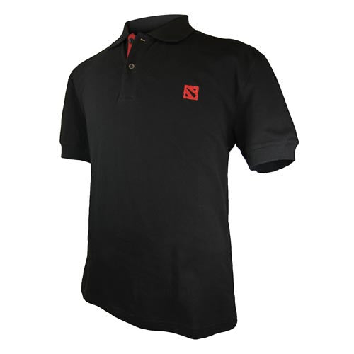 Defense of the Ancients 2 Emblem Black Polo Shirt           