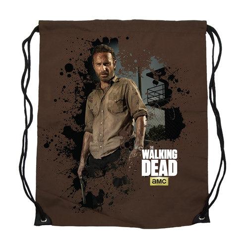 The Walking Dead Rick Grimes Cinch Bag                      