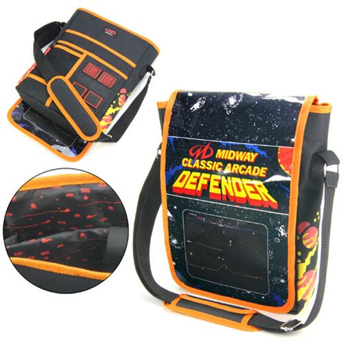 Midway Arcade Defender Messenger Bag                        