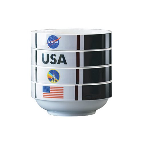 NASA Shuttle Stackable Bowl Set                             