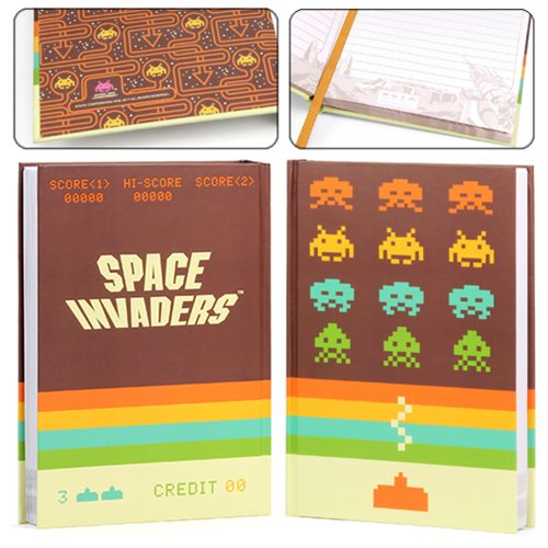 Space Invaders Retro Journal                                