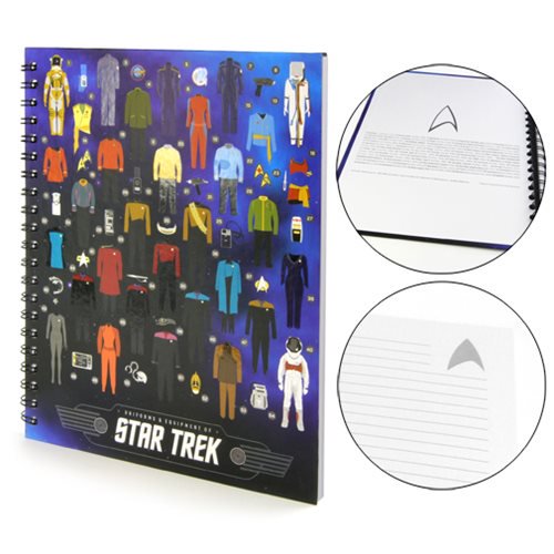 Star Trek Uniforms and Equipment Hardcover Notebook         