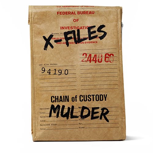 X-Files Evidence Bag Lunch Tote                             