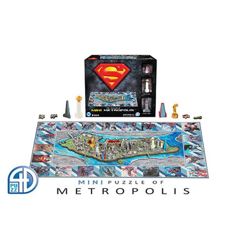 Superman Metropolis Mini 4D Puzzle                          