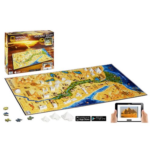 National Geographic Ancient Egypt 4D Puzzle                 