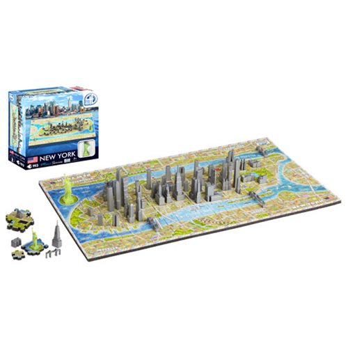 New York USA Mini 4D Puzzle                                 