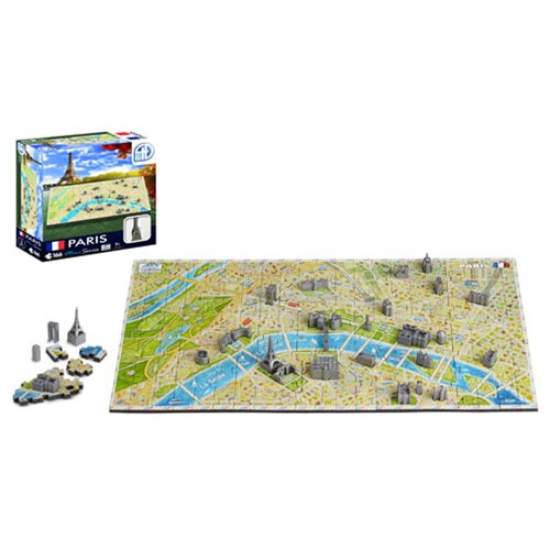 Paris France Mini 4D Puzzle                                 