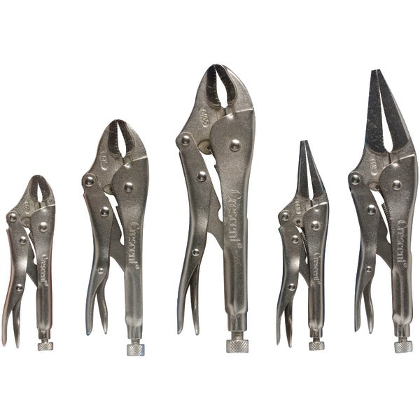 5PIECE LOCKING PLIER SET