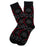 Star Wars Darth Vader Lightsaber Black Socks                