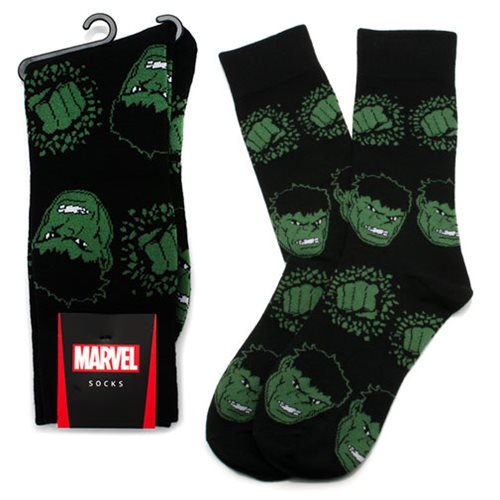 Hulk Black Socks                                            