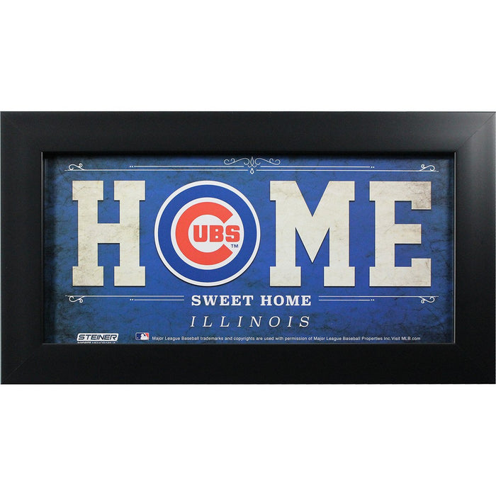 Chicago Cubs 6x12 Home Sweet Home Sign