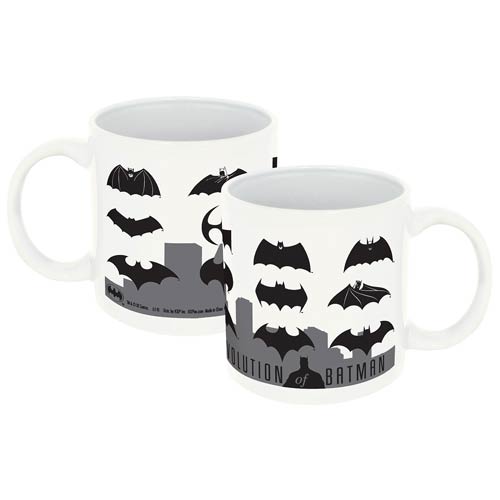 Batman Logo Evolution 20 oz. Ceramic Mug                    