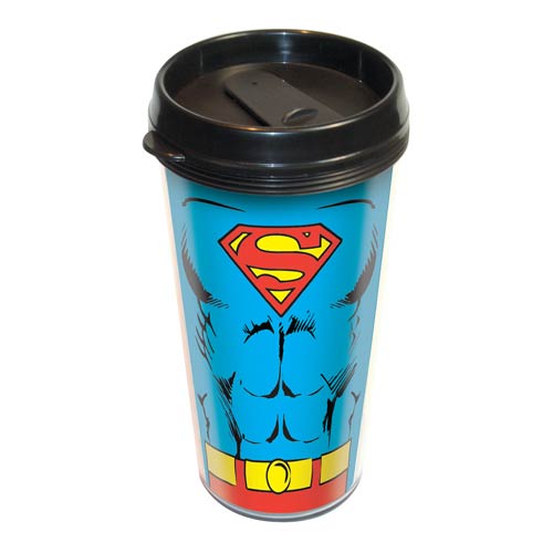 Superman Uniform Travel Mug                                 