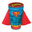 Superman Molded Caped 16 oz. Pint Glass                     