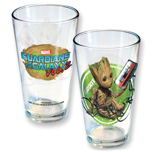 Guardians of the Galaxy Vol. 2 Groot Tape Pint Glass        