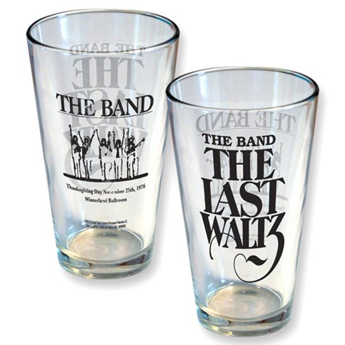 The Band The Last Waltz Pint Glass                          