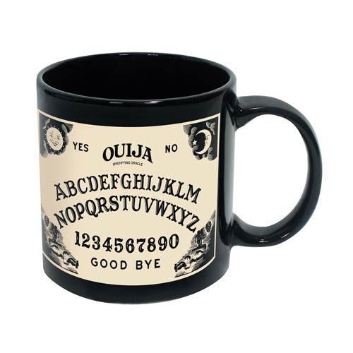 Ouija Board 20 oz. Black Ceramic Mug                        