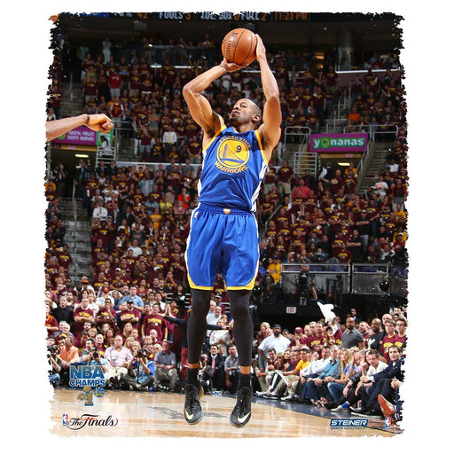 Stephen Curry Golden State Warriors 2015 NBA Championship 22x26 Stretched Canvas