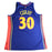 Stephen Curry Signed Mitchell and Ness Golden State Warriors Navy 2009-10 Rookie Season Swingman Replica Jersey