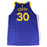 Stephen Curry Signed Golden State Warriors Nike Men's Authentic On Court Icon Jersey - Royal (On Court Style with Rakuten logo)