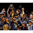 Stephen Curry Signed '2018 NBA Finals Champion Holding Trophy' 20x24 Photo (Signed in Silver) (L/E 30)