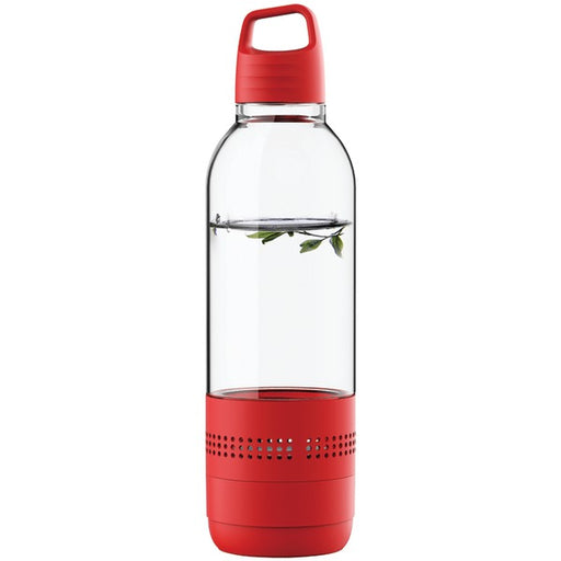 WATER BOTTLE/SPKR RED