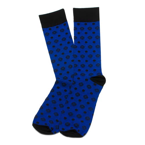 Star Wars Blue Imperial Dot Socks                           