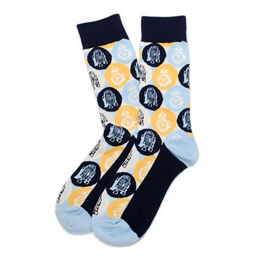 Star Wars R2-D2 and BB-8 Pop Art Socks                      